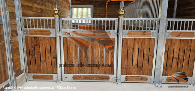 Massive Konstruktion: Pferdestall - Stallbau, Außenbox, Pferdebox und Offenstall kaufen, Stallungen,, AUSSENBOXEN Pferdestall - Aussenbox, AUSSENBOXEN, Horse & Stable Mats, Wałcz, Image 15