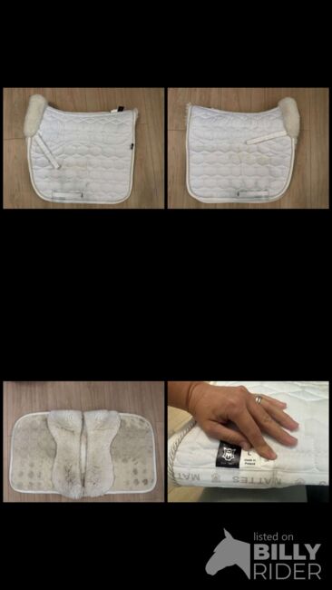 Mattes Schabracke Dressur WB, Mattes Lamfell, Alice, Czapraki, Wien, Image 5