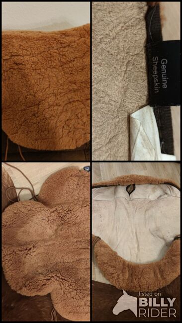Mattes Lammfell Platinum mit Hornausschnitt, Mattes Platinum, Joice, Saddle Accessories, Groß Molzahn, Image 5