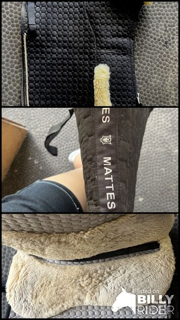 Mattes Dressurschabracke mit Lammfell, guter Zustand, Mattes, Anne-Sophie Schnyder, Dressage Pads, Horw, Image 4