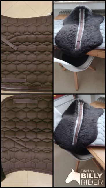 Mattes Dressur Lammfell Schabracke Gr. L braun, Mattes, Conny , Schabracken, Neuss, Abbildung 7