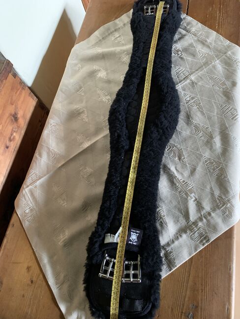 Mattes Lammfellgurt lang anatomisch, Mattes Langgurt 100cm, Kerstin, Girths & Cinches, Versmold