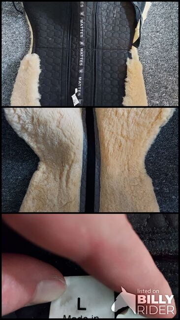 Mattes Lammfell Sattelpad DR L, Mattes Mattes Sattelpad Lammfell Correction System, Gina, Other Pads, Tielen, Image 4