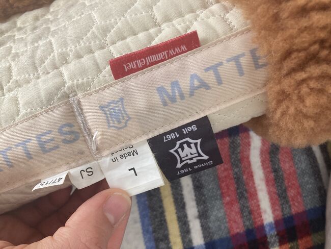 Mattes Lammfellschabracke L, Mattes Mattes Lammfell Schabracke Größe L, Sarah, Dressage Pads, Ingelheim am Rhein, Image 6