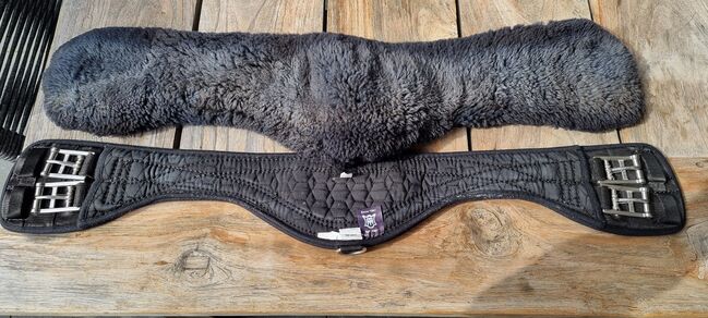 Mattes Lammfellkurzgurt 85 cm, Mattes Kurzgurt 85 cm, Claudia Mosbach , Girths & Cinches, Wuppertal