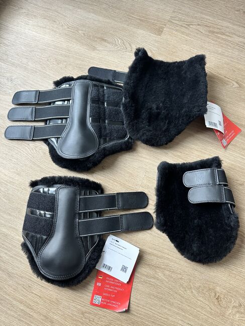 Mattes Profi Dressurgamaschen Schwarz Gr. L, Mattes  Profi Dressurgamaschen, Jessica Lisk, Gamaschen, Dresden, Abbildung 2