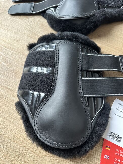 Mattes Profi Dressurgamaschen Schwarz Gr. L, Mattes  Profi Dressurgamaschen, Jessica Lisk, Gamaschen, Dresden, Abbildung 3