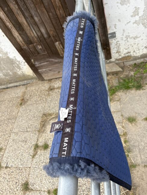 Mattes Schabracke M Dressur Blau Navy, Mattes, Luisa S., Dressage Pads, Dortmund, Image 7