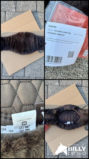 Mattes Westerngurt Lammfell, Mattes Lammfell Westerngurt, Myriam, Girths & Cinches, Heilbronn, Image 5