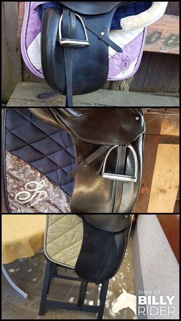 Max Benz Monoblatt Dressursattel 17", Max Benz, Katrin, Dressage Saddle, Wunsiedel, Image 4