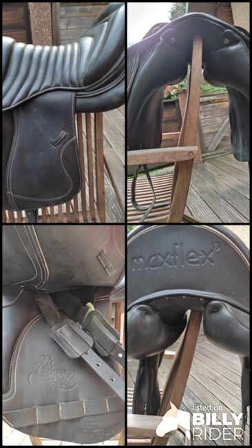 Maxflex Dressursattel Modell Fado in schwarz; Reitsattel, Maxflex Fado, Mario, Dressage Saddle, Altenberg/Hirschsprung, Image 9