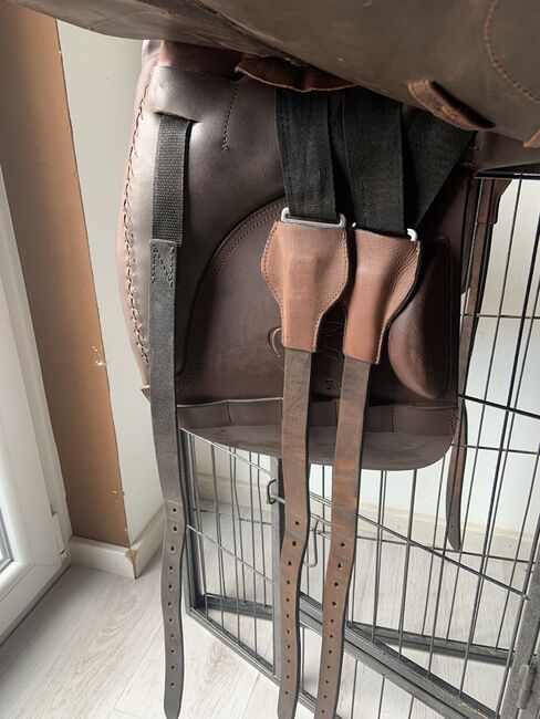 Maxflex Fado 17,5“ braun, Maxflex Fado, Sandra Horchler, Dressage Saddle, Hirschhorn, Image 9