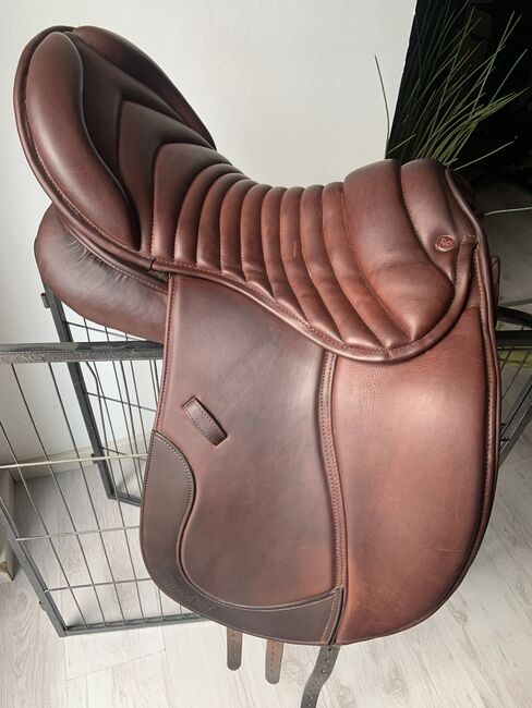 Maxflex Fado 17,5“ braun, Maxflex Fado, Sandra Horchler, Dressage Saddle, Hirschhorn, Image 2