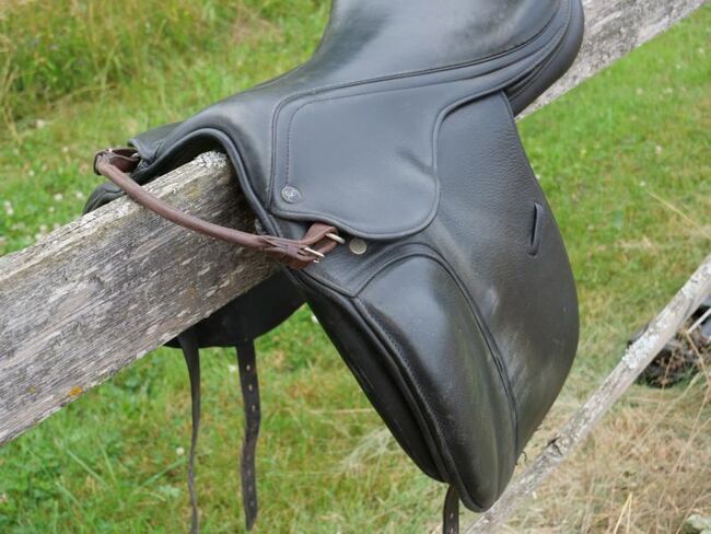 Maxflex Leonhard  in schwarz –  17,5 Zoll, Maxflex Leonhard, Cora, Dressage Saddle, Paunzhausen, Image 4