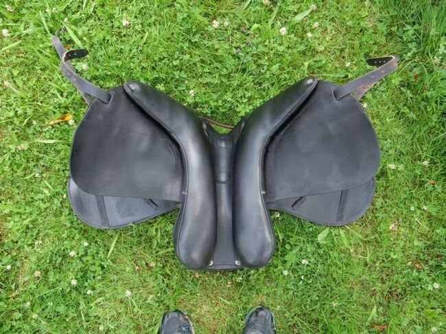 Maxflex Leonhard  in schwarz –  17,5 Zoll, Maxflex Leonhard, Cora, Dressage Saddle, Paunzhausen, Image 5