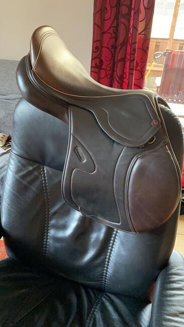 Springsattel Maxflex Nico, Maxflex  Nico, Svea Segger, Jumping Saddle, Kleve, Image 2