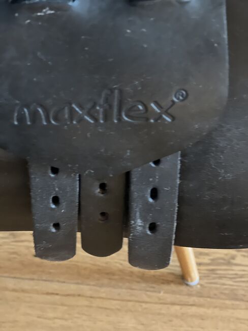 Maxflex Vielseitigkeit Sattel Ludwig schwarz 17,5‘‘, Maxflex Ludwig, Lilian Knobel, All Purpose Saddle, Heidelberg , Image 6