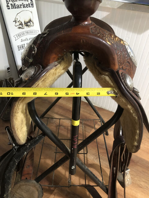 Mclelland show saddle, Mclelland , Anna DeKoninck, Western Saddle, Stockbridge, Image 5