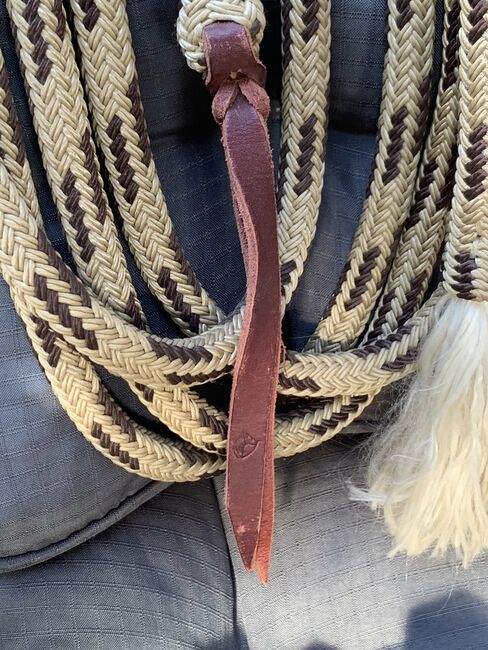 Mecate mit Rein Leathers,wie neu, Mestenos Saddlery, Bernadette Bauer, Leads, Rodgau, Image 3