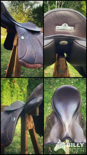 Vielsseitigkeitssattel BATES Leder braun, 17,5, BATES VS all purpose SC, Petra K., All Purpose Saddle, München, Image 6