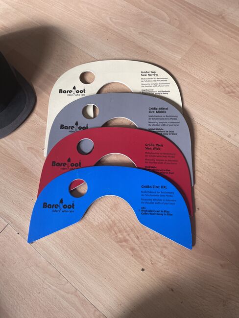 Messschablone von barefoot, Barefoot  Messschablone , Petra Farin-Volk, Saddle Accessories, Visbek 