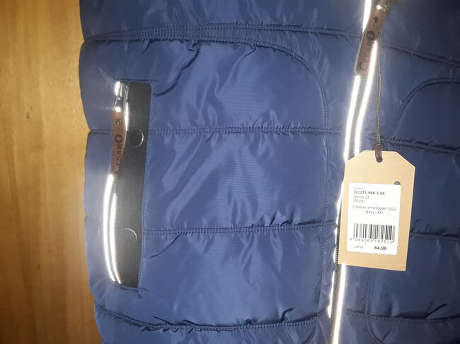 Mega tolle neue Reitweste in XXL, marineblau, Reflektorstreifen, Cesaro, XYZ, Riding Jackets, Coats & Vests, Groß Wittensee, Image 6