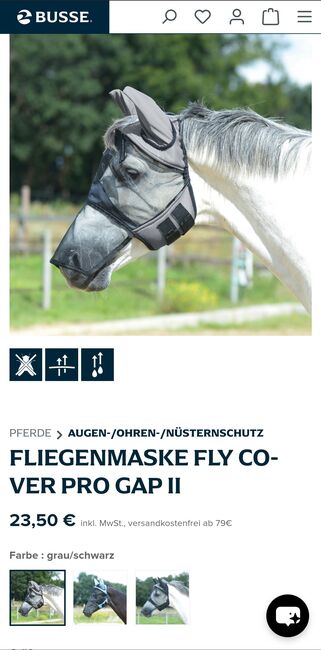 Mehrere Fliegenmasken Haube Fransen Cob, Franzi, Fliegenschutz, Ebsdorfergrund, Abbildung 13