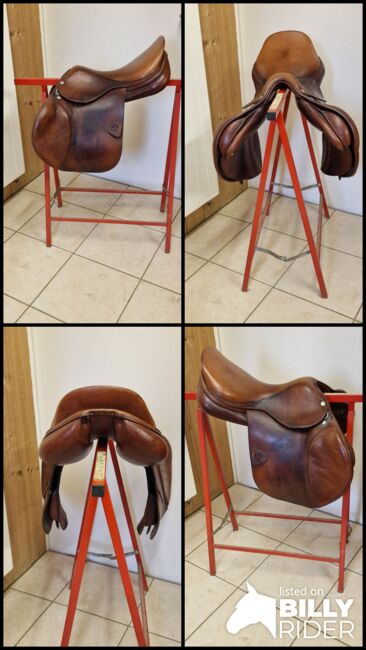 Menet Springsattel, Peter Menet, Jürg Portmann, Jumping Saddle, Mellingen, Image 5