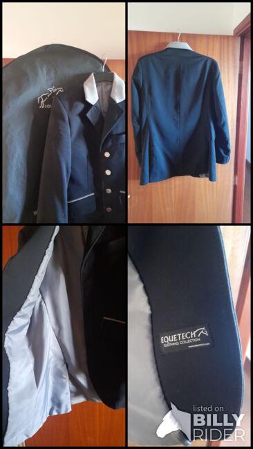 Mens Equitech Black show jacket, Equiteck, Mr Paul Mathieson, Men's Riding Jackets, Peterhead, Image 8