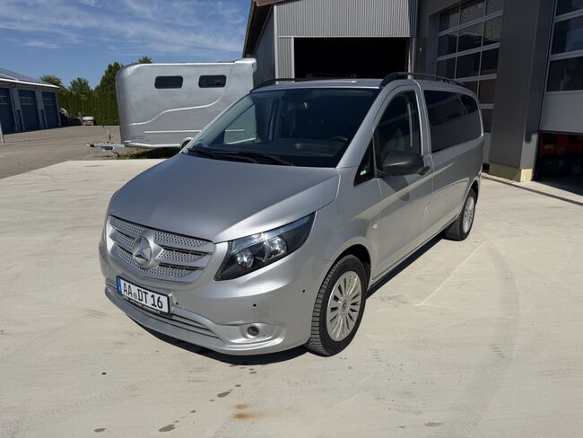 Mercedes-Benz Vito 116 CDI Tourer 4x4 Allrad Automatik Klima SHZ zugfahrzeug für Pferdeanhänger, Mercedes Vito 4x4 Allrad 116 CDI Klima Heizung  Vito Allrad 4x4, Gerhard Strobel (Dickenherr Trucks und Trailers), Horse Trailers, Baden-Württemberg - Unterschneidheim