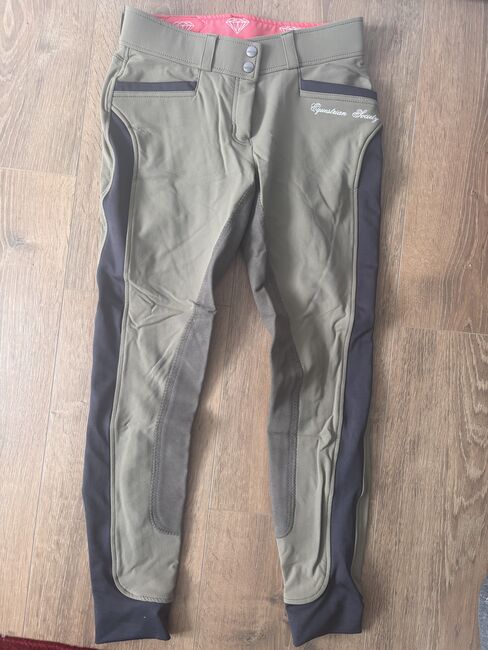 Lederbesatz-Reithose, Jennifer Kamphausen, Breeches & Jodhpurs, München