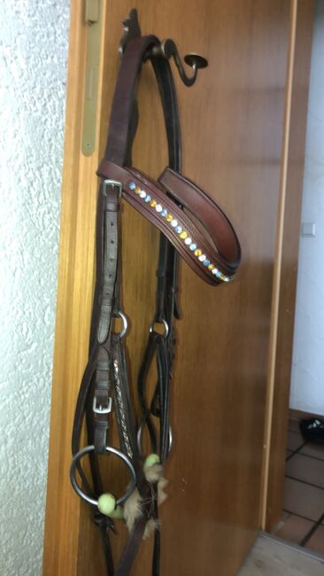 Mexikanische Trense mit Apfelgebiss, Nathalie , Bridles & Headstalls