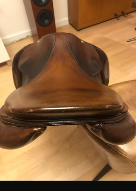 Meyer Selles Springsattel, Meyer Selles , Nina Waltner, Jumping Saddle, Anger, Image 4