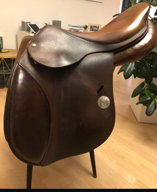 Meyer Selles Springsattel, Meyer Selles , Nina Waltner, Jumping Saddle, Anger, Image 5