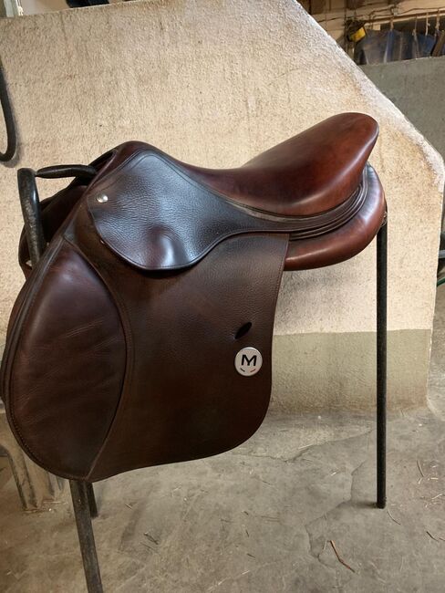Meyers Springsattel, Meyers, Doris Stelzmüller , Jumping Saddle, Hüttlingen 