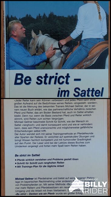 Be strict im Sattel von Michael Kreitner, V. Weyrauch , Książki, Memmingen , Image 3
