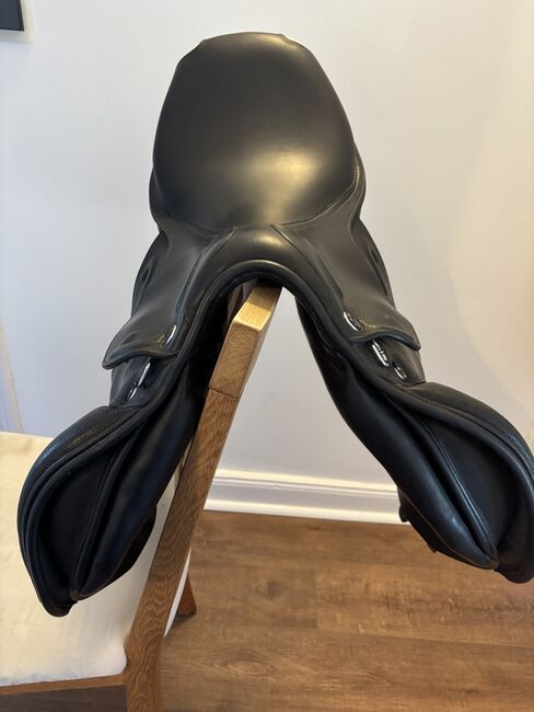 Michel Robert Prestige Springsattel Schwarz mit X-Technology, Prestige Italy Michel Robert Springsattel schwarz mit X-Technology, Julia, Jumping Saddle, Lünen, Image 6