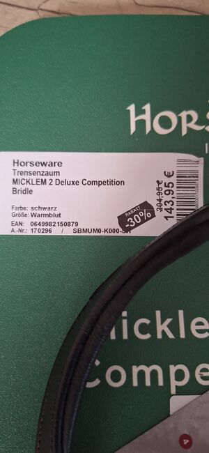 Micklem B Wahre mit kleinem Fehler, Horseware Micklem , Julia , Bridles & Headstalls, Elmshorn , Image 3