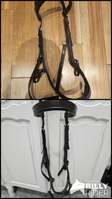 Micklem Brown Cob size Bridle, Micklem , Harriet Price , Bridles & Headstalls, Londonthorpe, Image 3