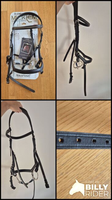 Micklem Diamant Competition LH XWB Neu, Micklem Diamant Competition , Evi, Bridles & Headstalls, Halle/Saale, Image 8