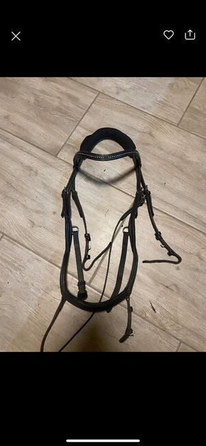 Micklem mit Zügel und Genickschoner, Busse, TT, Bridles & Headstalls, Gerabronn