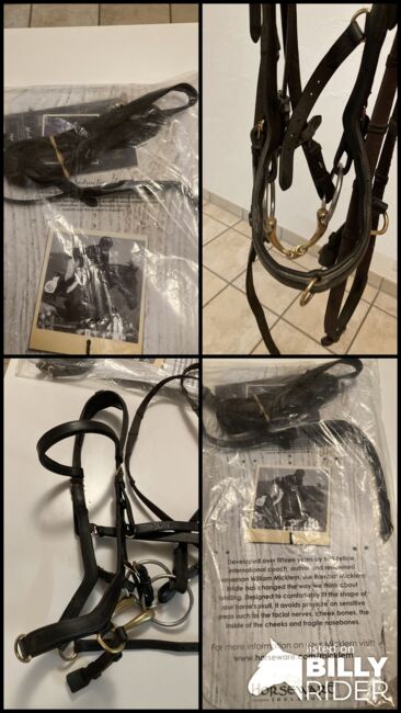 Micklem Trense, Horseware Micklem Reinfall, Elfy Krieg, Bridles & Headstalls, Weissach , Image 5