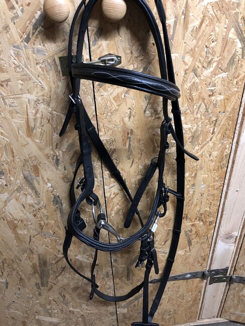 Micklem Competition deluxe VB schwarz *NEU*, Micklem Micklem Competition deluxe bridle, Tessa, Bridles & Headstalls, Gifhorn, Image 2