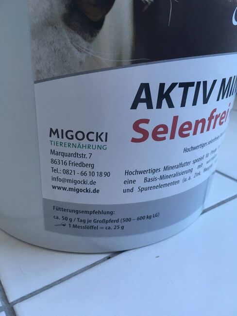 Migocki Aktiv Mineralfutter Pferd 4kg Selenfrei, Migocki, Johanna, Horse Feed & Supplements, Bonn, Image 3