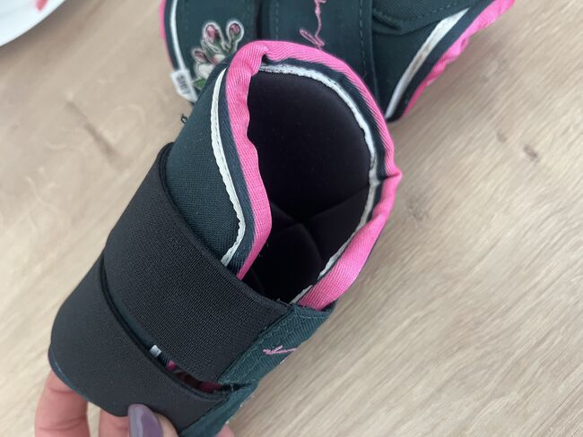 (Mini) Shetty Gamaschen grün, Julchen, Tendon Boots, Hollnseth , Image 2