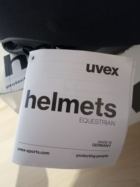 Neuwertiger Uvex Reithelm, Uvex Uvex suxxeed velours , Jana, Riding Helmets, Image 3
