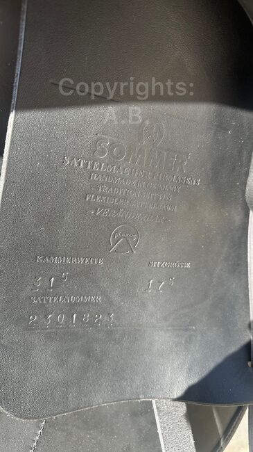 Neuwertiger Sommer Esprit Athen, Sommer Esprit Athen , Anja Burghartswieser, Dressage Saddle, Obing , Image 2