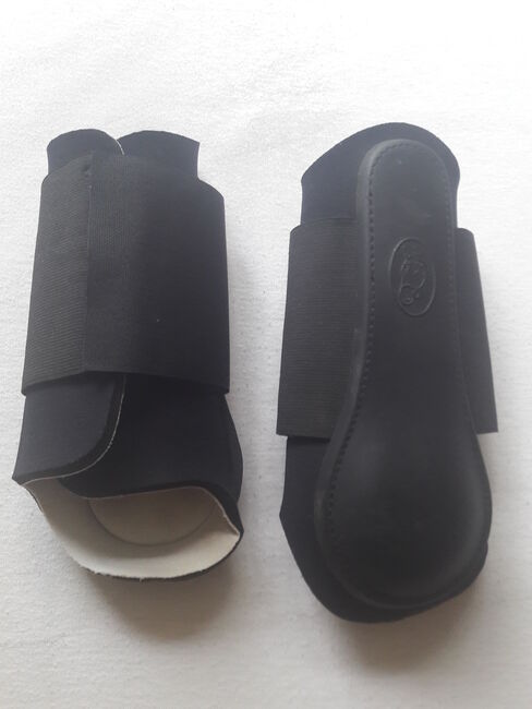 weiche GAMASCHEN, schwarz, Gr. L, Cordula, Tendon Boots, Graz