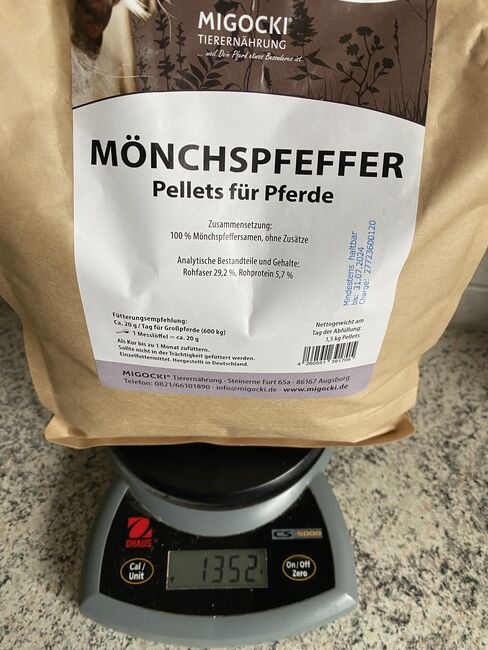 Mönchspfeffer Pellets, Migocki Mönchspfeffer , Nicole, Horse Feed & Supplements, Pechbrunn, Image 2