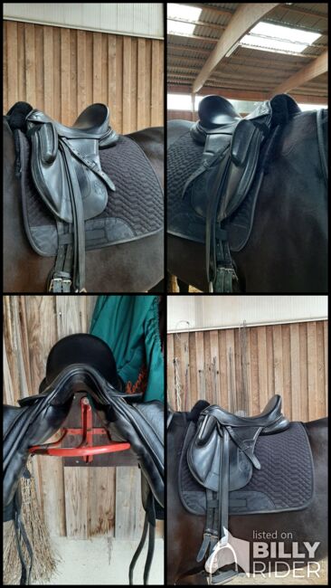 Monoblatt Dressursattel Hennig ASP 17", Hennig ASP, Maresa, Dressage Saddle, Pfullingen, Image 8